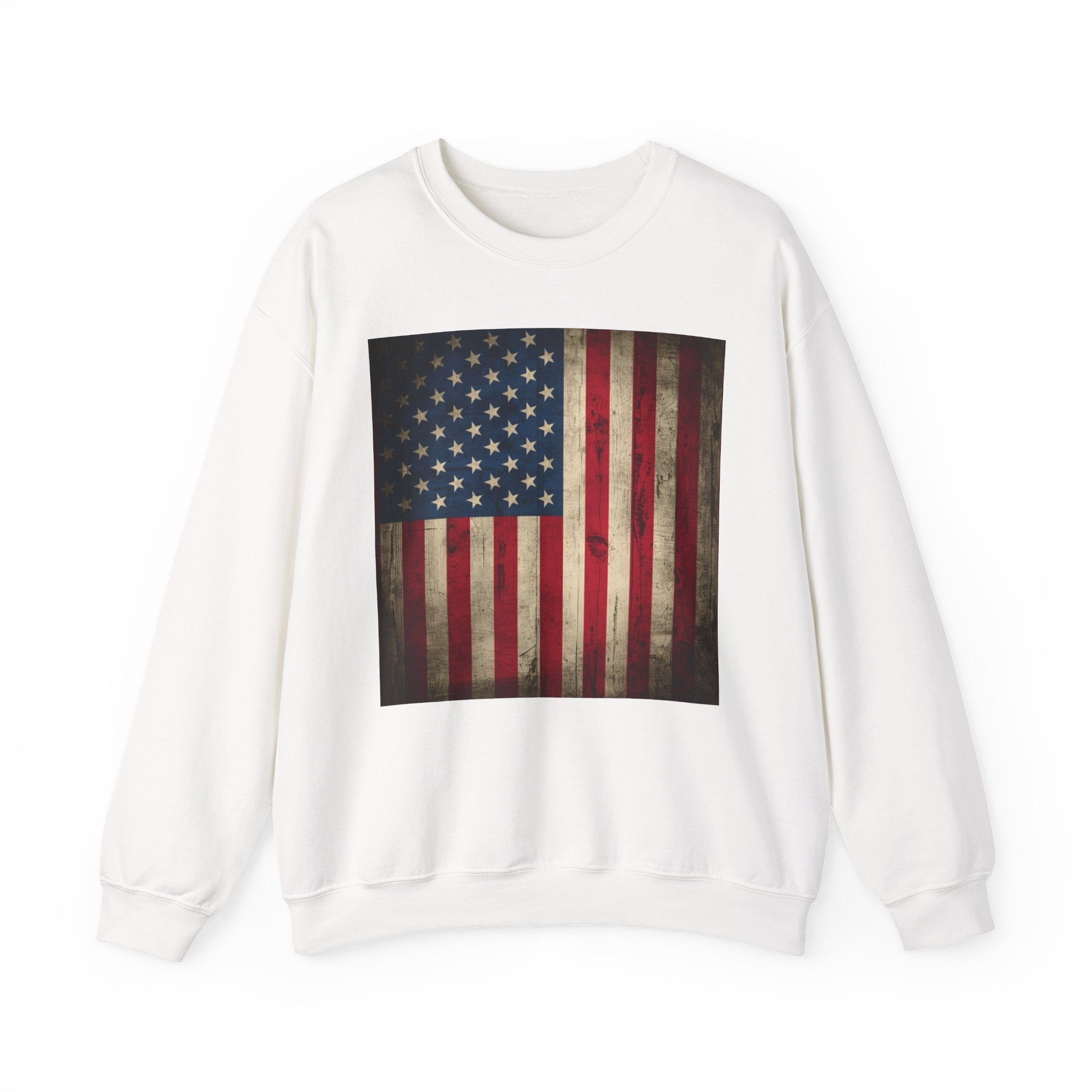 Vintage American Flag Unisex Sweatshirt