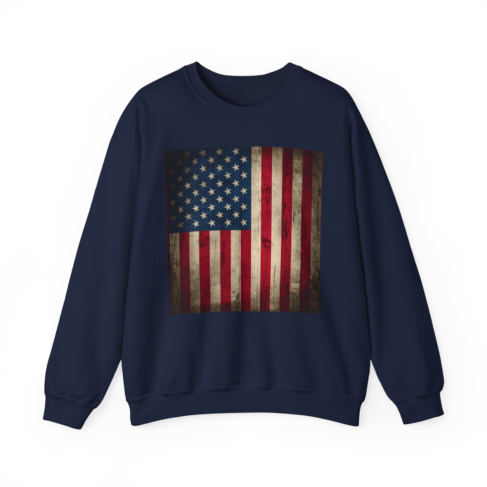 Vintage American Flag Unisex Sweatshirt