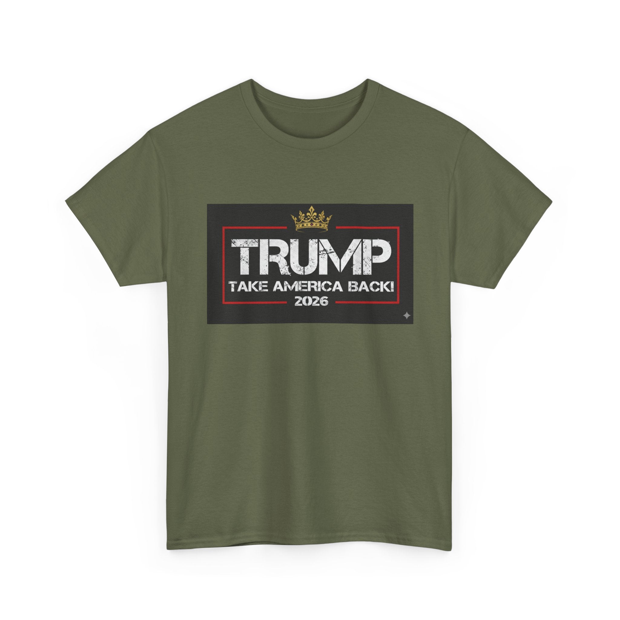 Political Tee — "TRUMP Take America Back 2026" Graphic T-Shirt