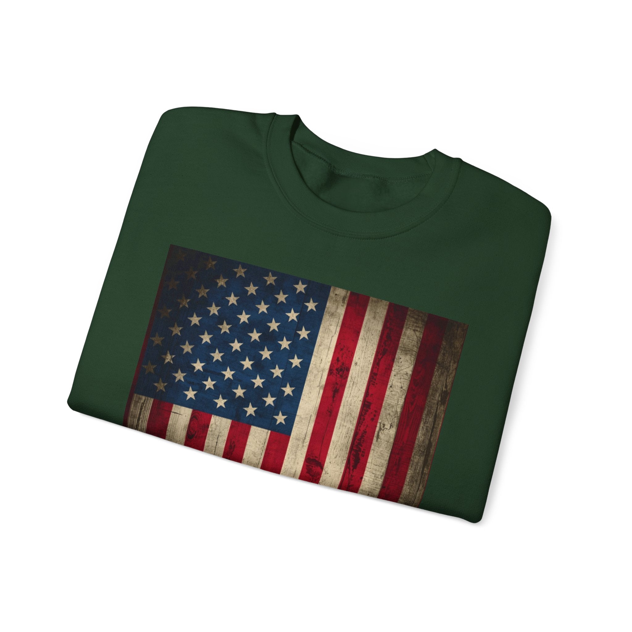 Vintage American Flag Unisex Sweatshirt
