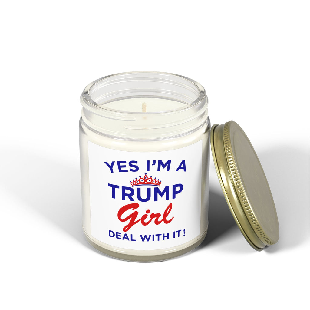 Trump Girl Scented Candle — Coconut Apricot Wax (4oz or 9oz)