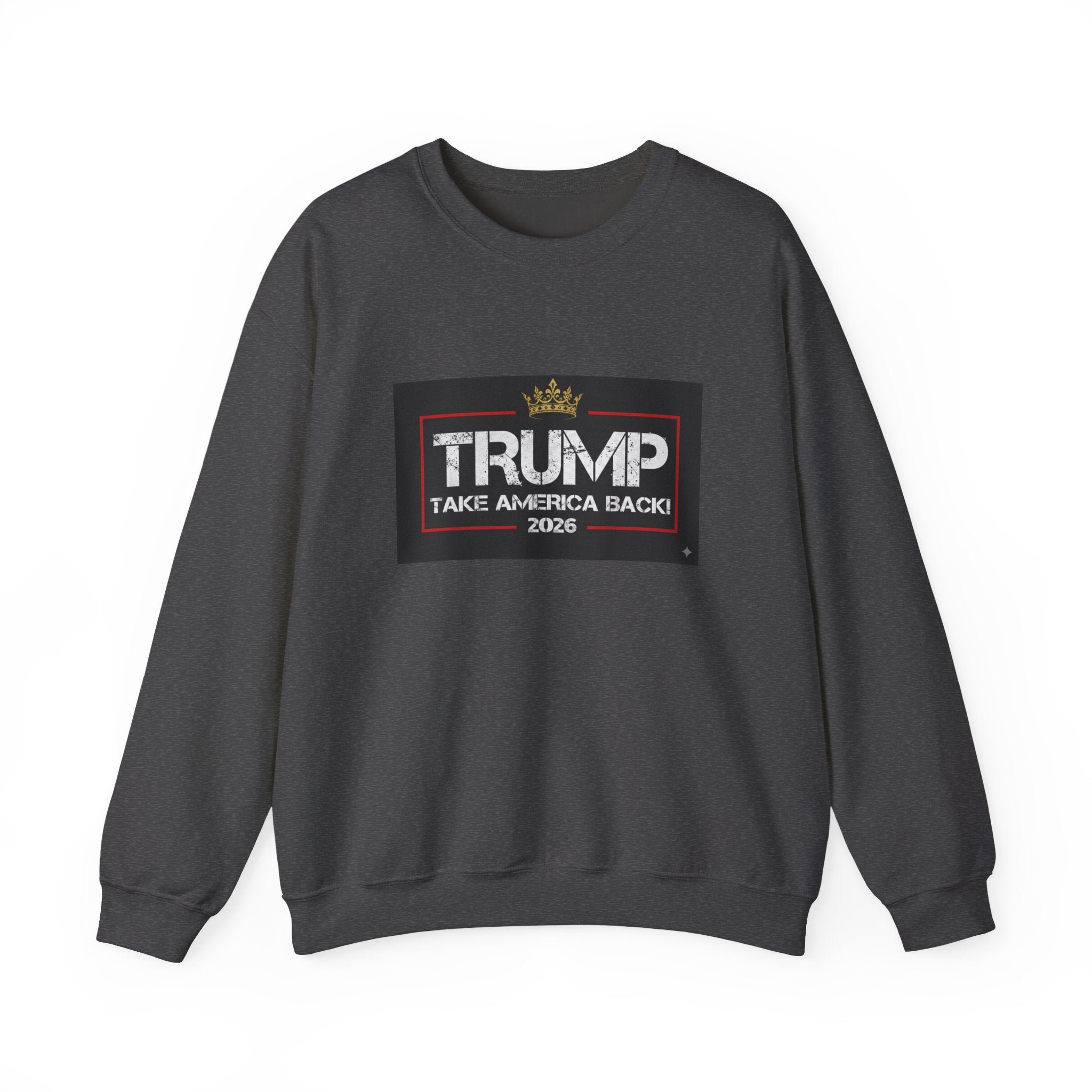 Crewneck Sweatshirt — "TAKE AMERICA BACK" 2028 Political Graphic