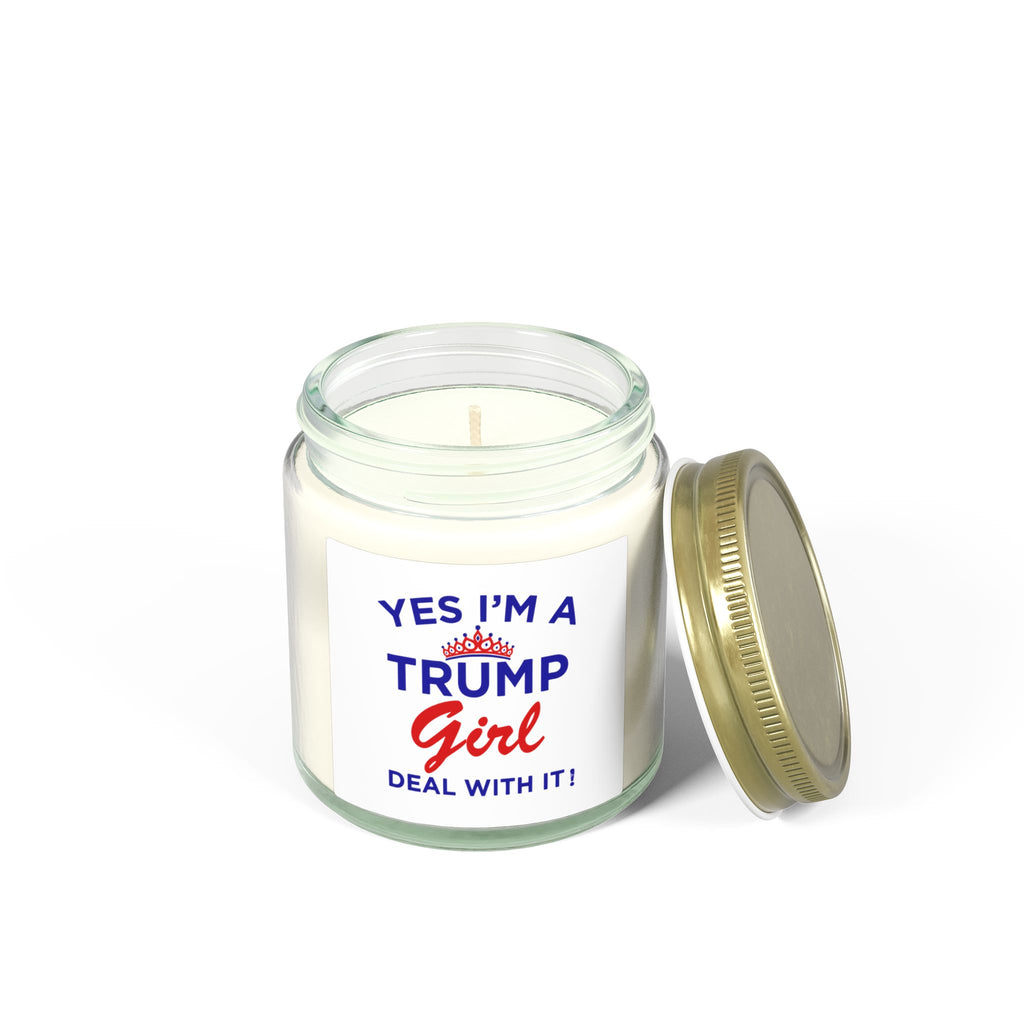 Trump Girl Scented Candle — Coconut Apricot Wax (4oz or 9oz)
