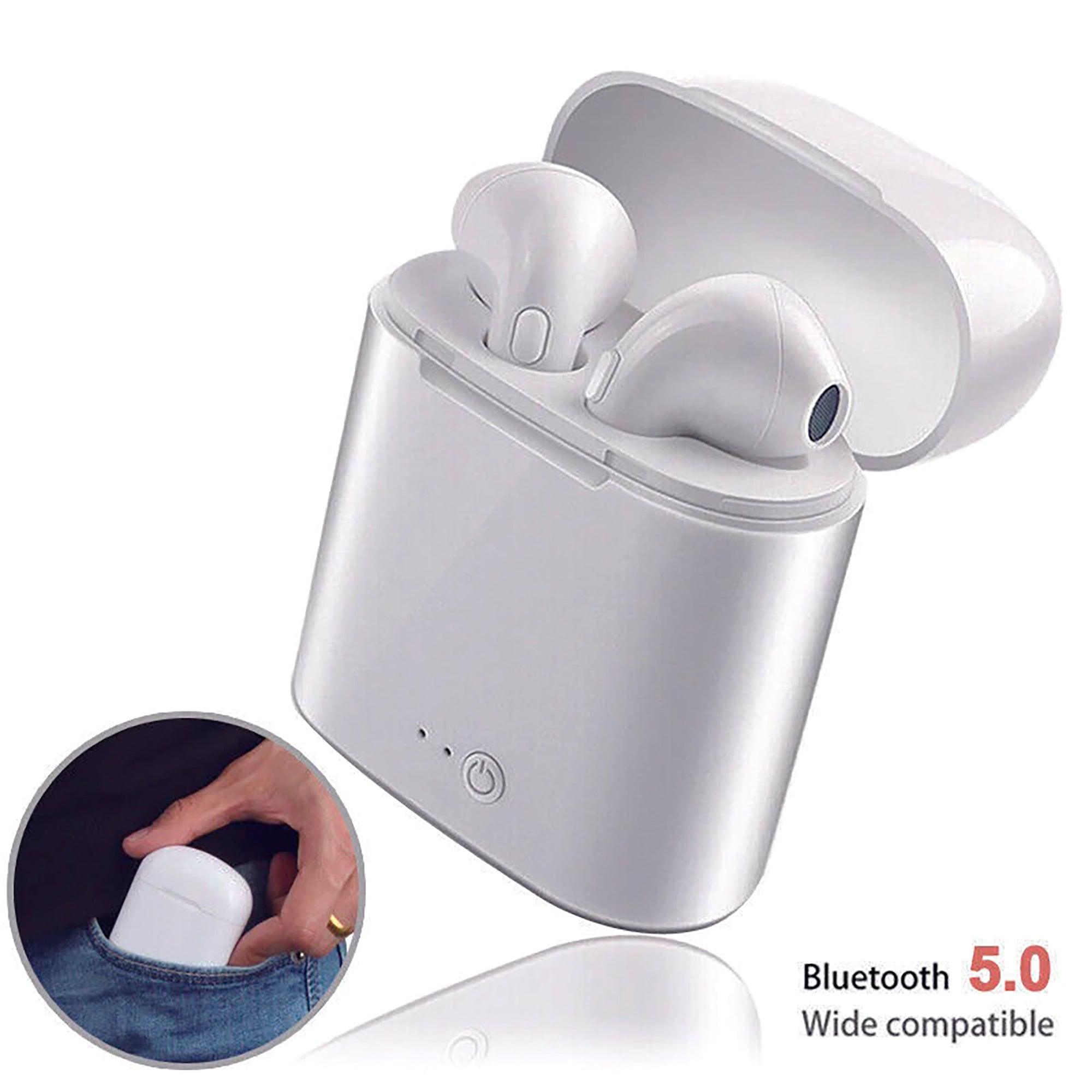 i7S Noise-Cancelling Bluetooth v5.0 Earbuds - Naved Products