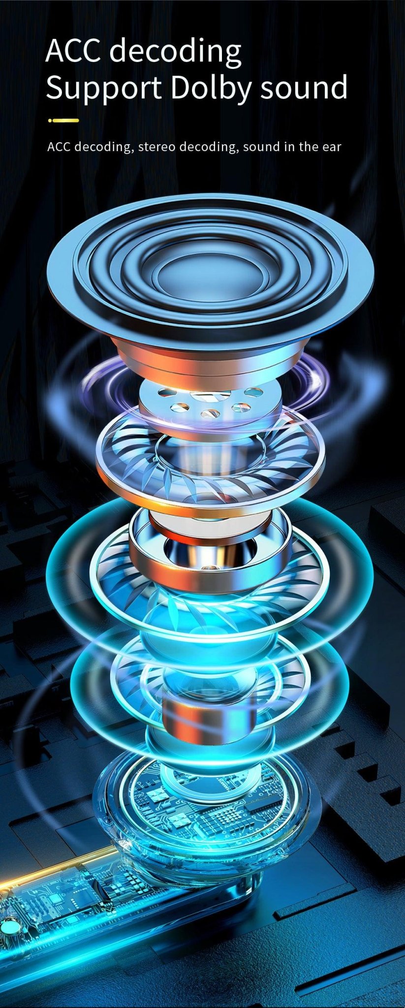 New Pop-up Cover Design Pro One TWS Bluetooth V5.3 Bass, Wireless, Earbuds - Naved Products