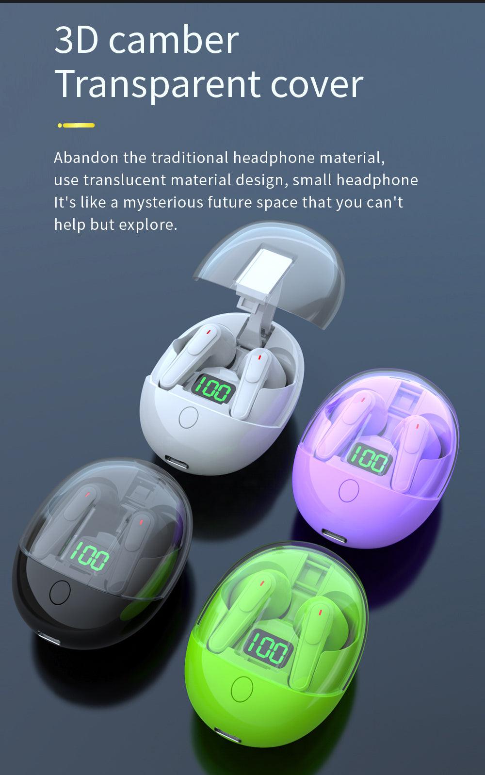 New Pop-up Cover Design Pro One TWS Bluetooth V5.3 Bass, Wireless, Earbuds - Naved Products