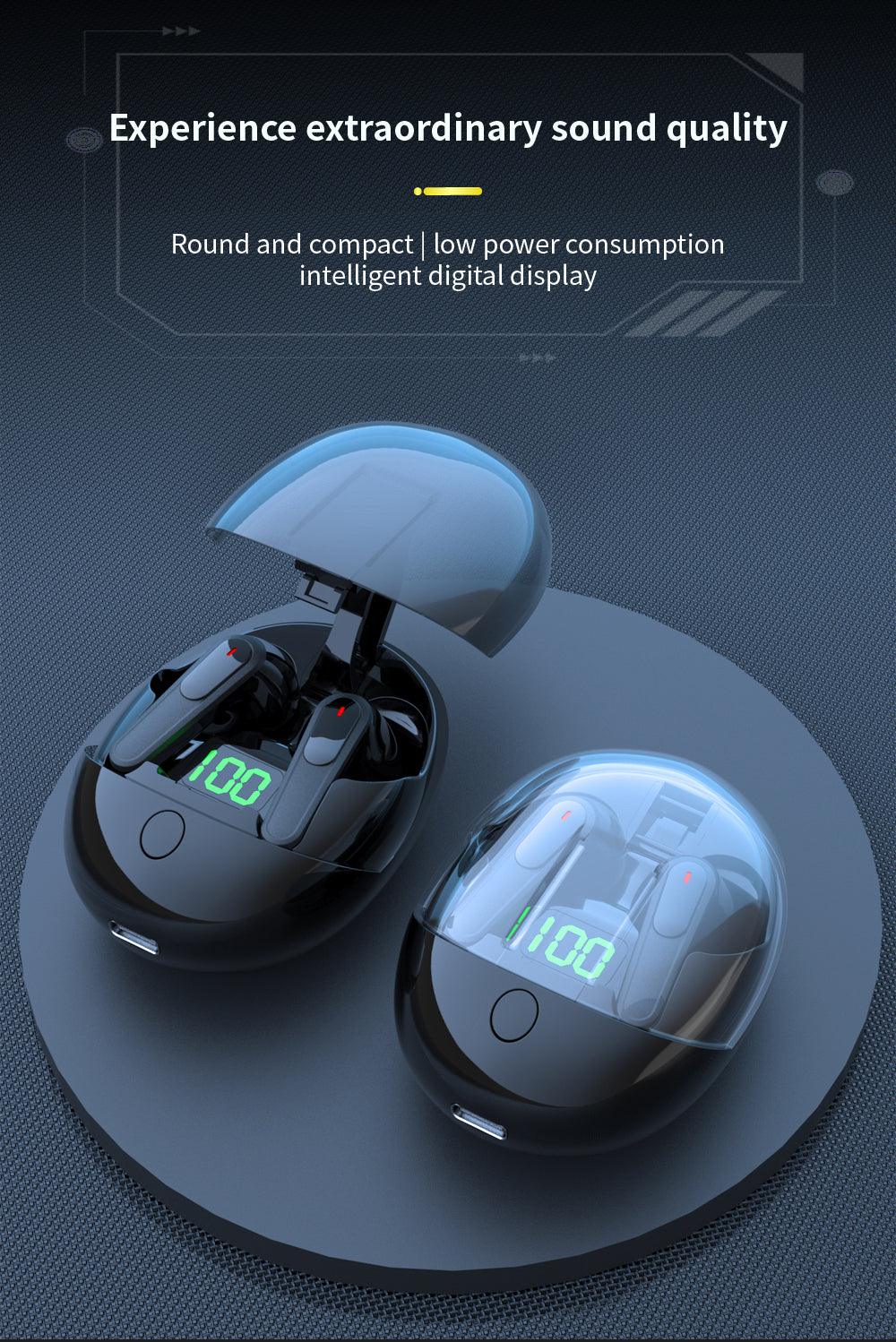 New Pop-up Cover Design Pro One TWS Bluetooth V5.3 Bass, Wireless, Earbuds - Naved Products